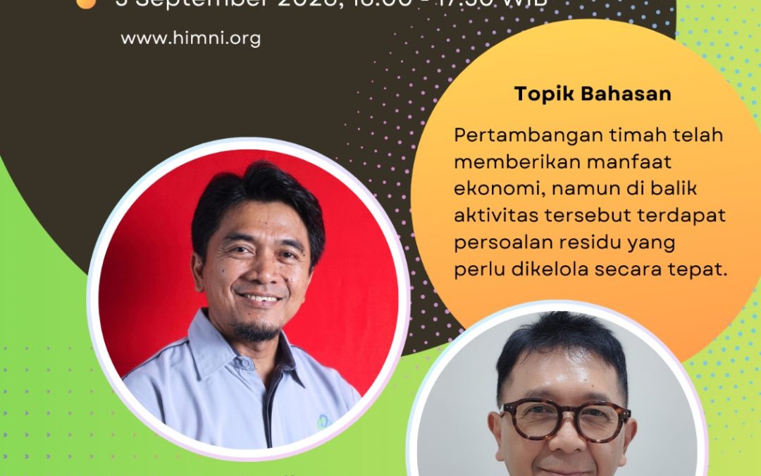 DI BALIK PERTAMBANGAN TIMAH: RESIDU, RISIKO LINGKUNGAN, DAN TANTANGAN PENGELOLAANNYA