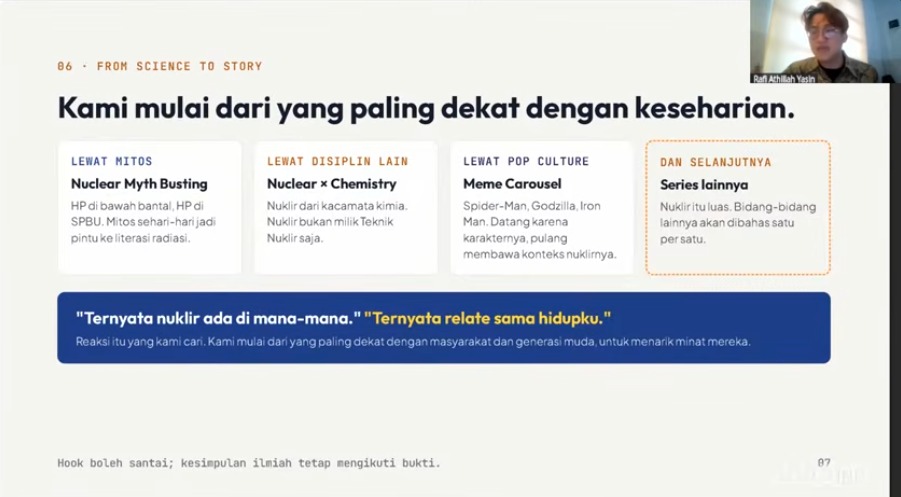 Nuclear4Youth Bangun Jembatan Literasi Nuklir bagi Masyarakat