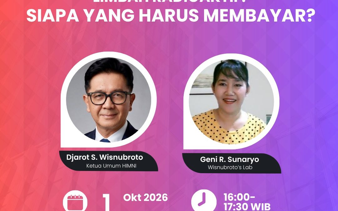 LIMBAH RADIOAKTIF: SIAPA YANG HARUS MEMBAYAR?